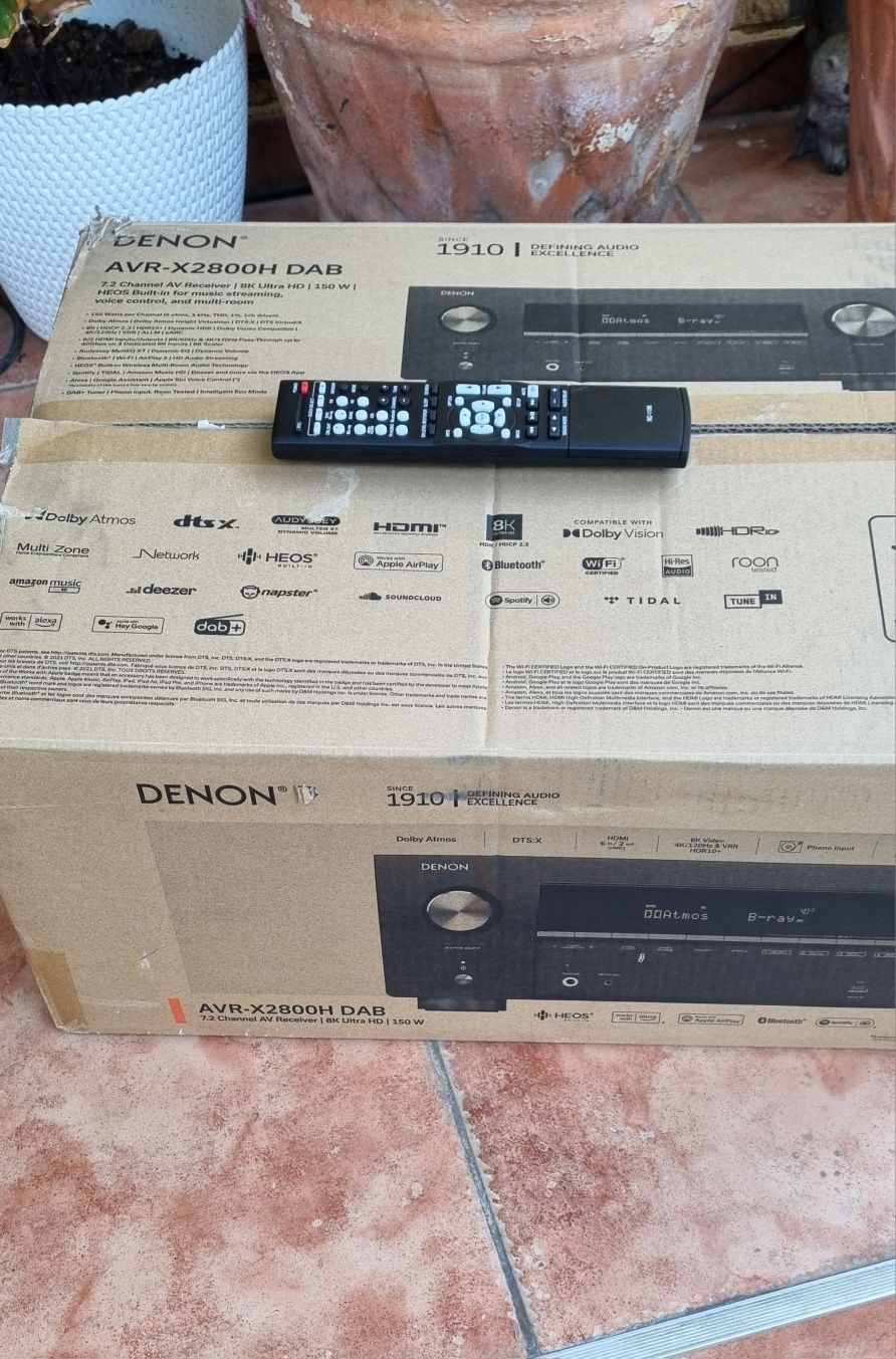 Denon AVR X 2500H / Dolby Atmos/ Alexa