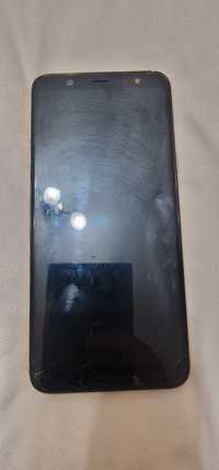 Samsung A6+ cu sticlă crapata