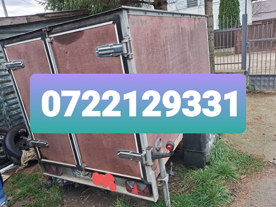 Vând remorcă 1300kg înmatriculată