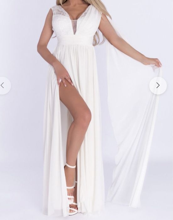 Rochie alba marimea S