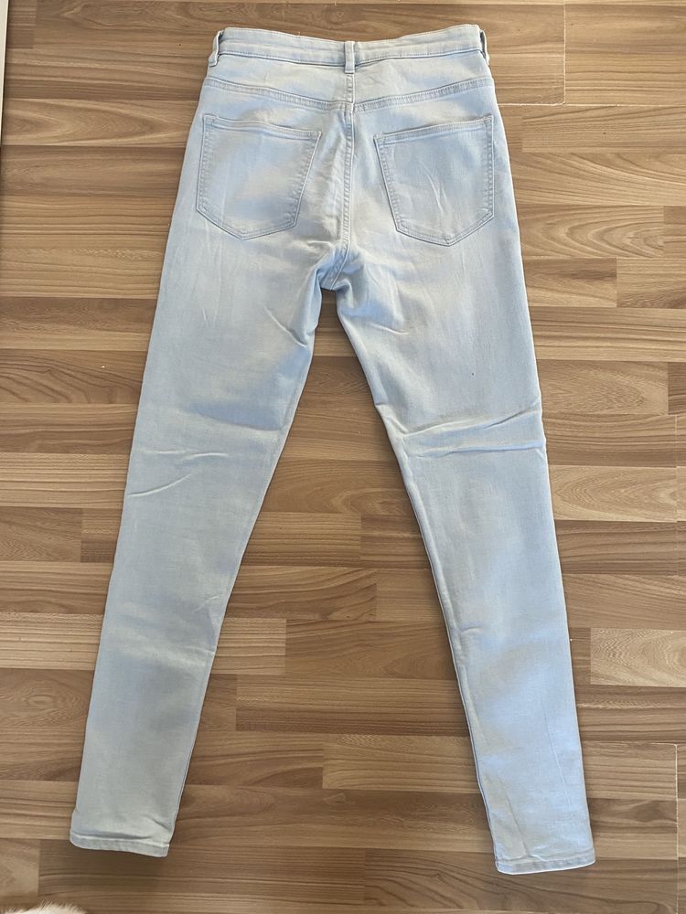 Blugi HM skinny albastrii