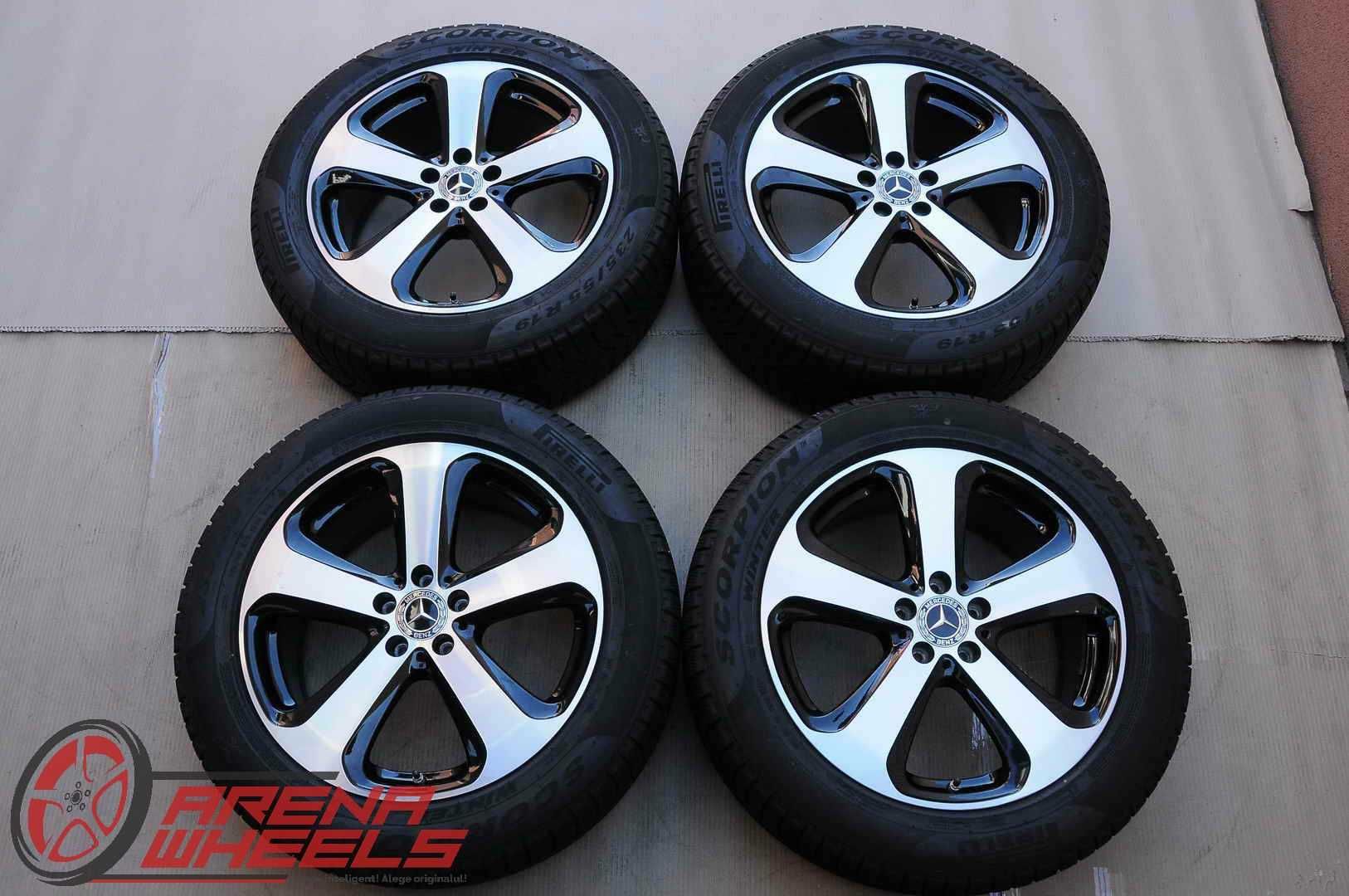 Roti Iarna 19 inch Originale Mercedes GLC W253 X253 C253 235/55 R19
