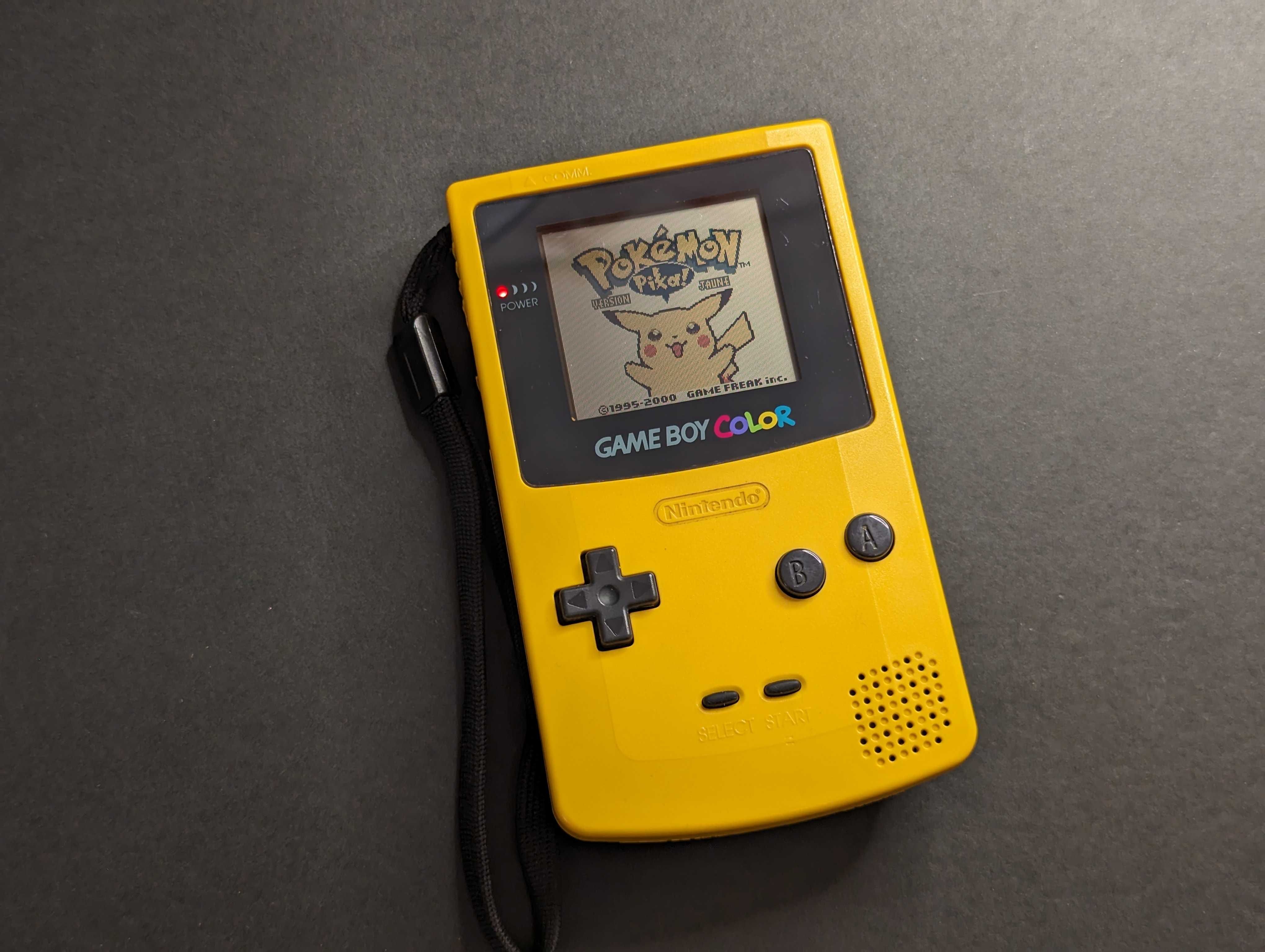 Consola Nintendo Gameboy Color Pokemon Yellow original