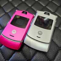 Motorola RAZR V3 Silver/Pink