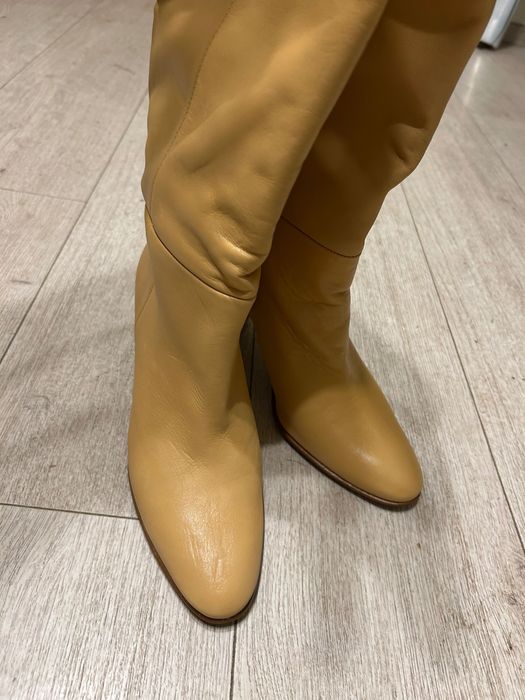 Cizme de piele naturală, 40