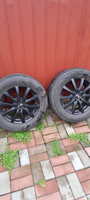 Jante aliaj r16 5×110 j65 et 40 + anvelope iarna nokia 215 60 16