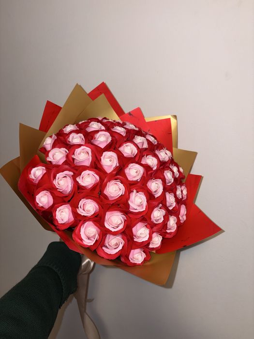 Buchete trandafiri de sapun