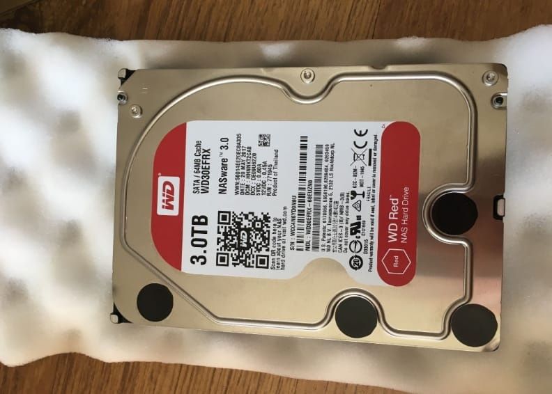 Hdd Hard disk WD red 3.5" nas 3tb defect