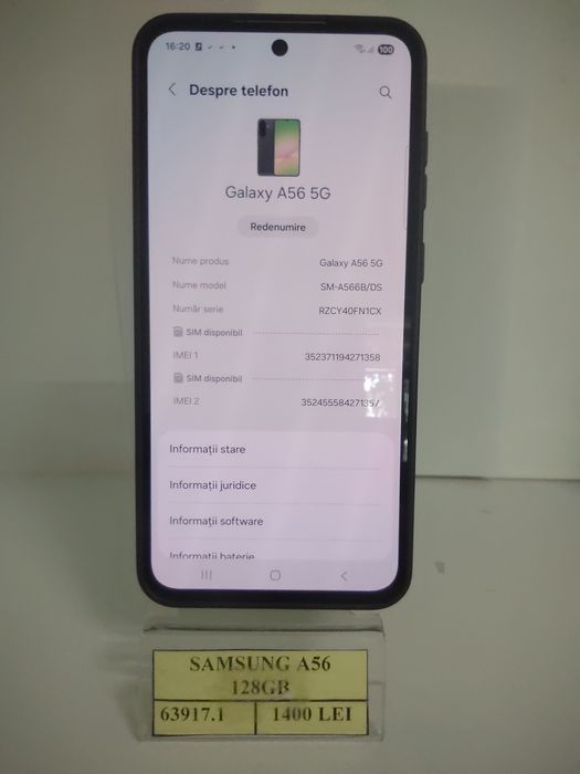 Samsung A56 128Gb(efn)