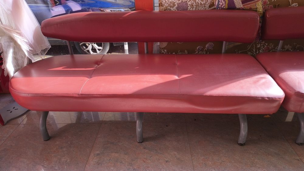 7бр тройки и четворки естествена кожа дивани