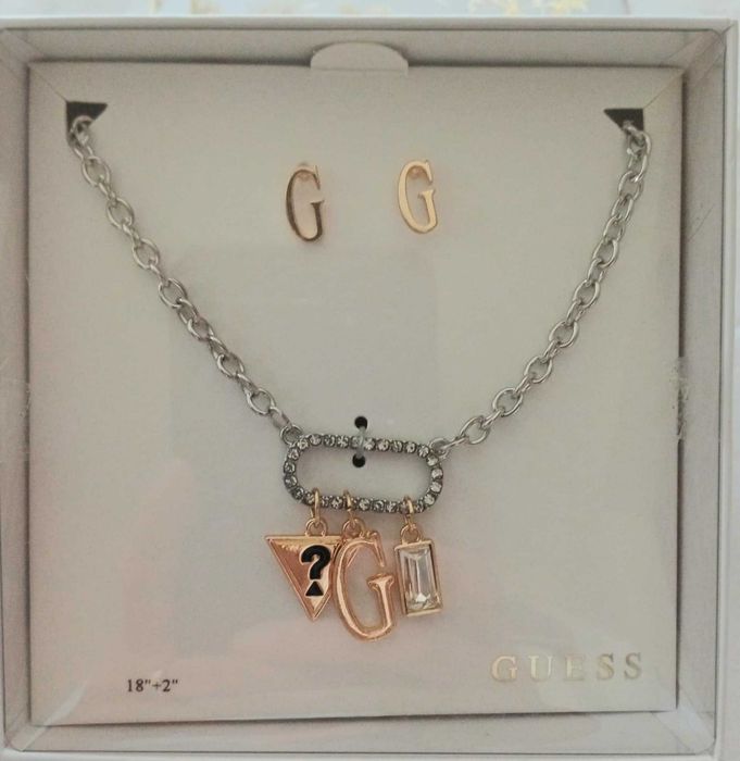 Guess нови, оригиналсни бижута с подаръчна кутийка