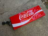 Reclama luminoasa Coca Cola 100x40 cm vintage dimensiuni mari