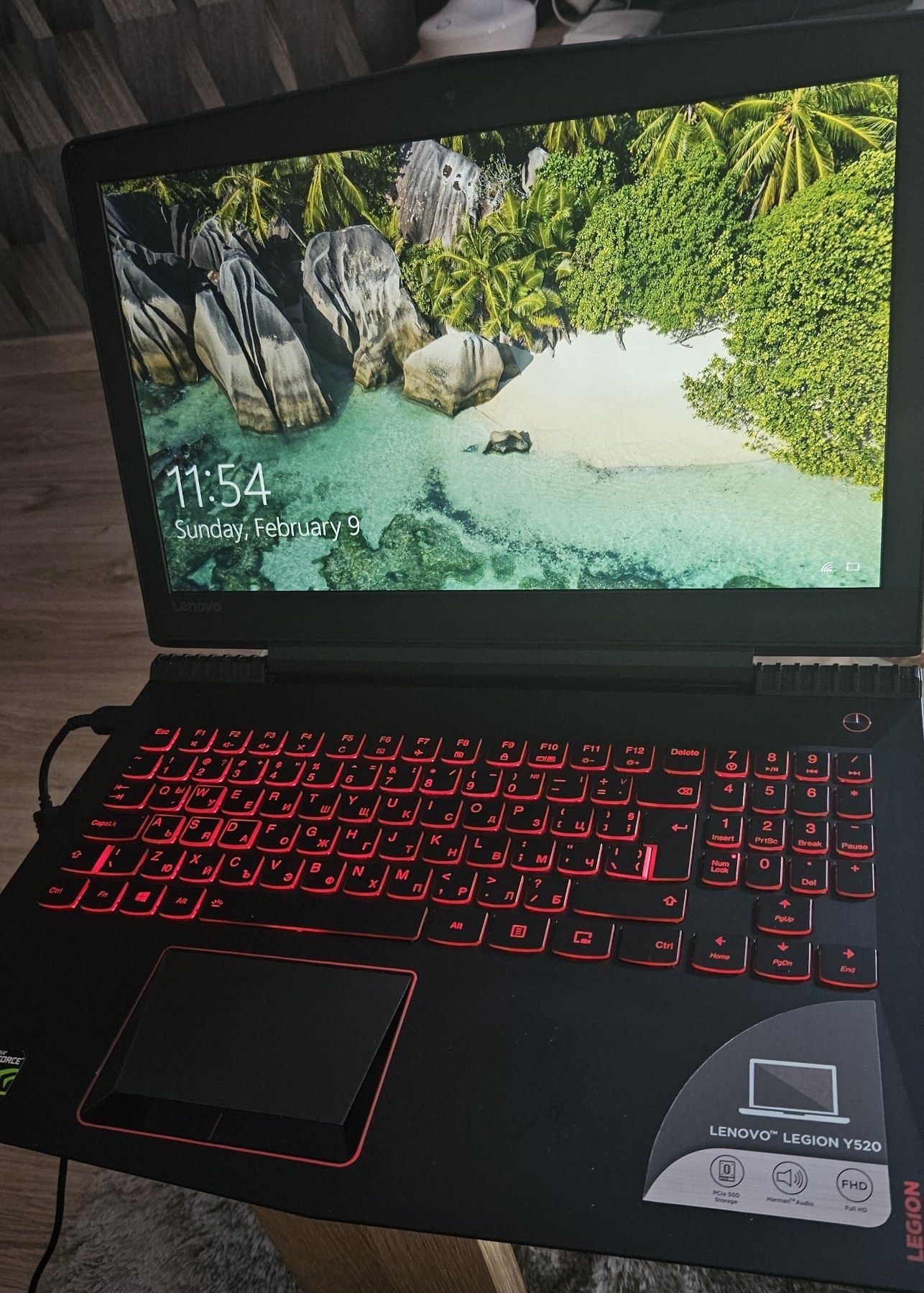Лаптоп Lenovo Legion Y520