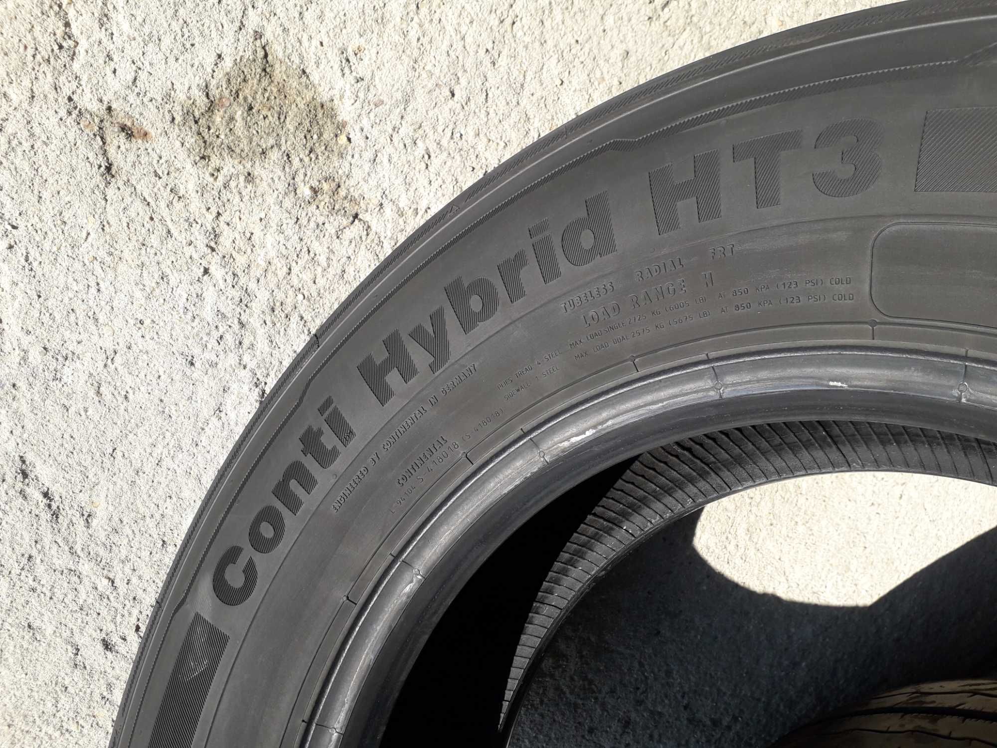 4 тежкотоварни гуми R19.5 265/70 Continental HT3 143/141K M+S 16PR