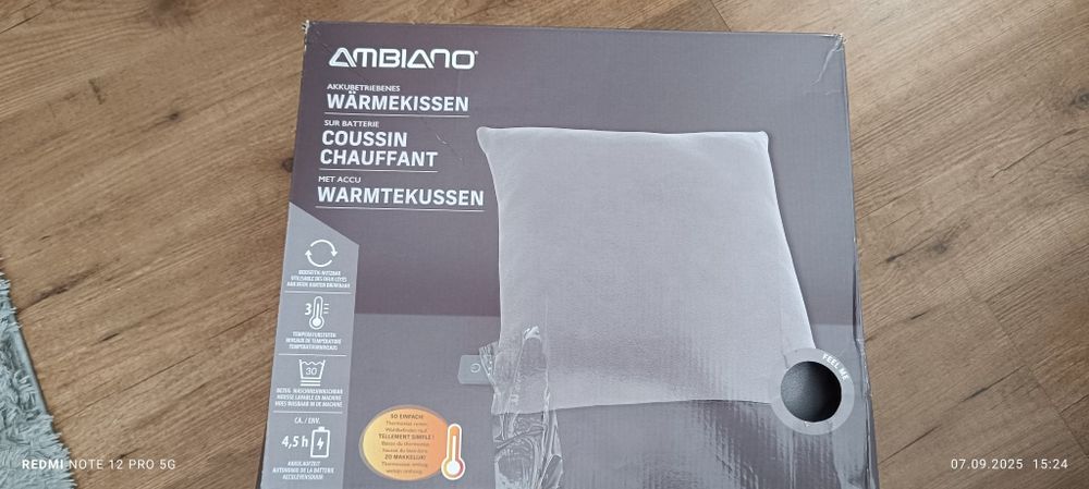 Vând  Perna încălzită. Special pentru camping / acasă