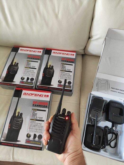 Stații Radio Emisie Recepție Profesionale Semnal 5km Walkie Talkie