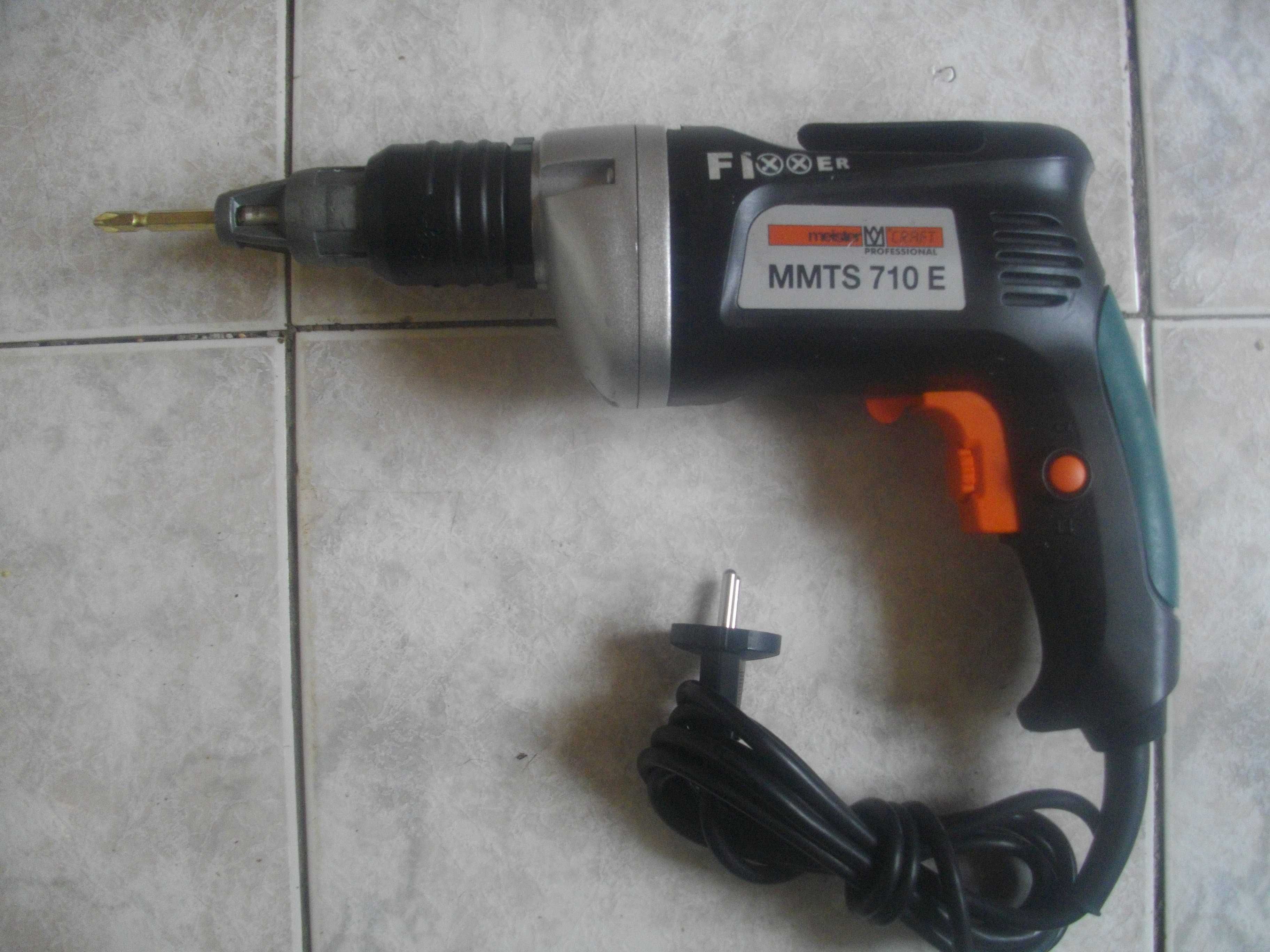 Немски Профи Ел.Винтоверт За Гипсокартон 710W ALPHA TOOLS/MEISTER CRAF