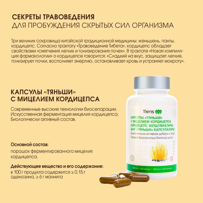 Кордицепс для иммунитета