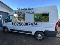 De închiriat miniexcavator