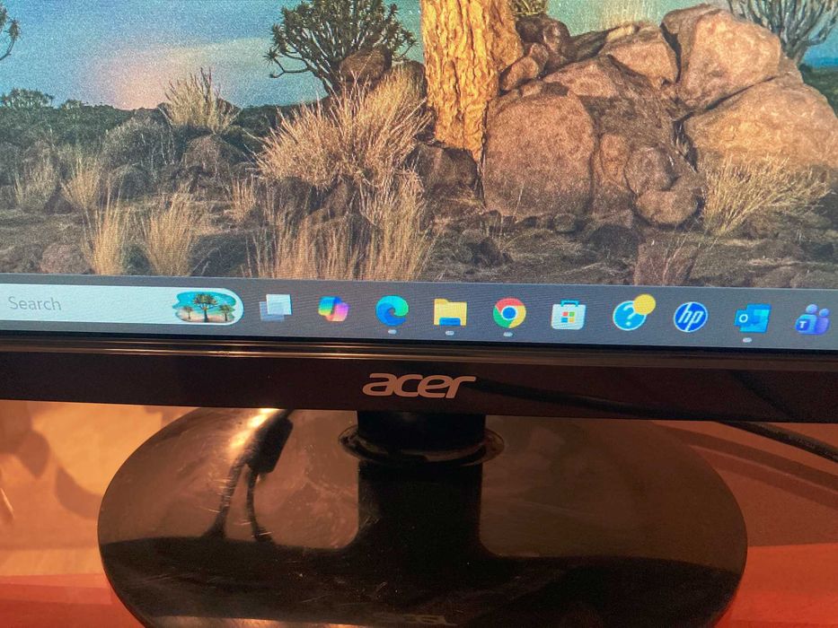 Монитор LED Acer 27", Full HD, HDMI, DVI, Черен, S271HL