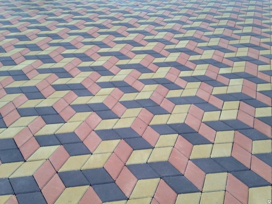 Pavaje/Pavele/Dale/Garduri vibropresate Romb 3D,Pastella. Urziceni