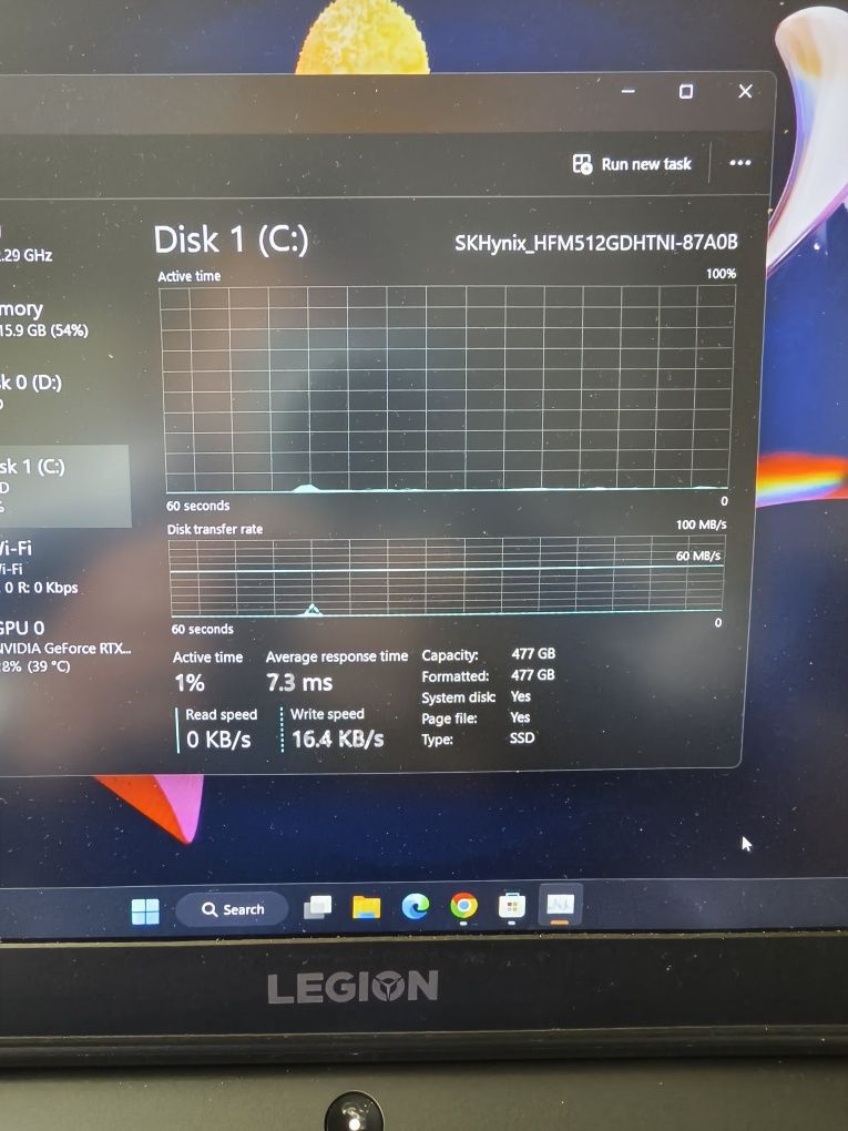 Lenovo legion 5 Ryzen 5 4600h