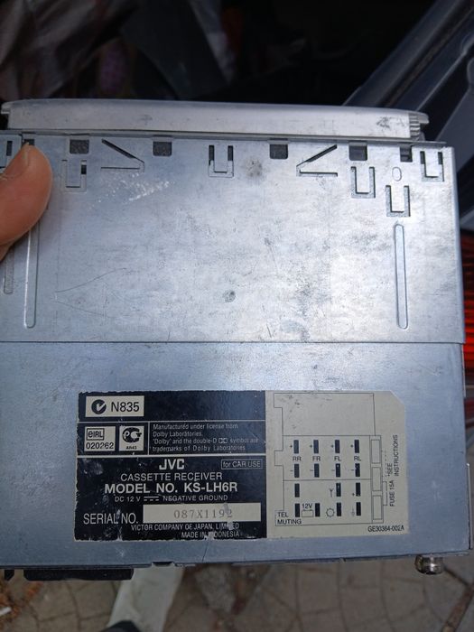 Радио и cd чейнджър за кола JVC