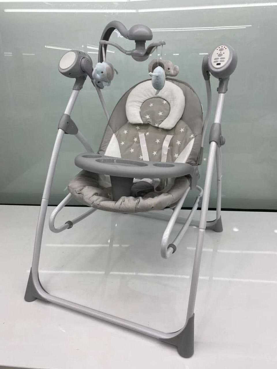 Фирменная детская мебель электрокачели-шезлонг