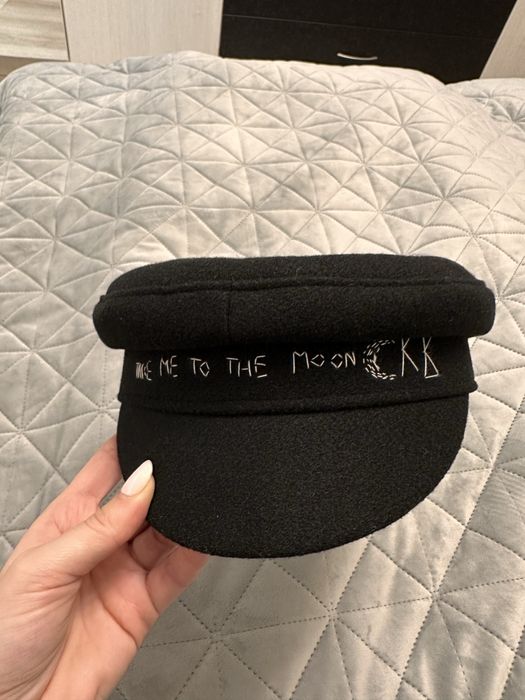 Вълнена шапка багета