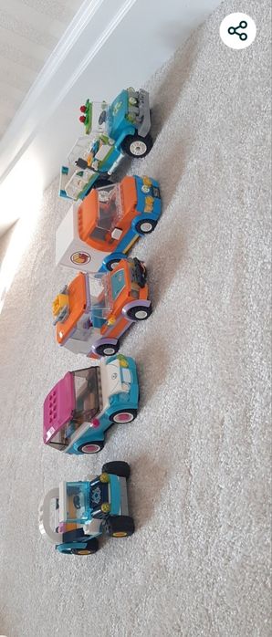 Masinute LEGO, 5 buc asamblate