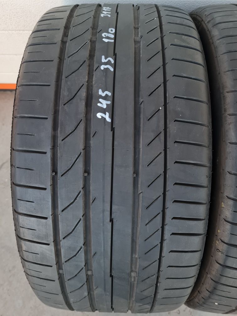 Летни гуми 2 броя CONTINENTAL ContiSportContact5 245 35 R18 дот 3117