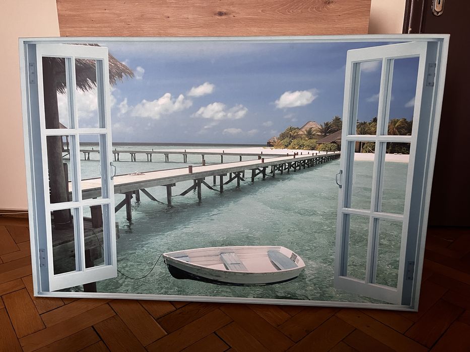 Tablou fereastra 80x120 cm