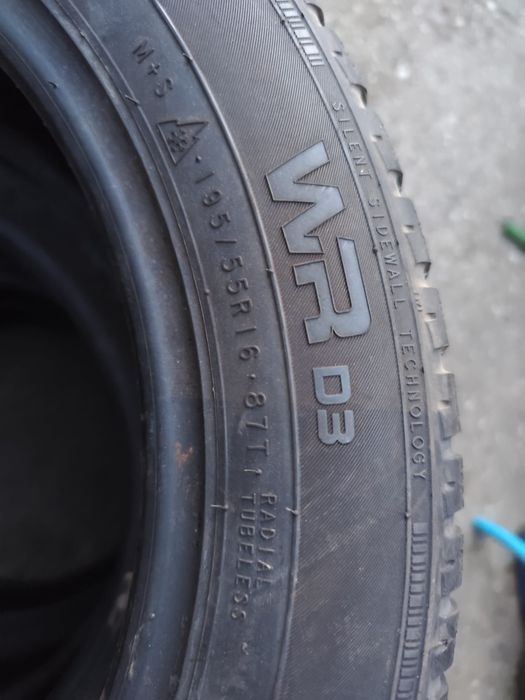 Anvelope 195 55 r16 iarna nokian Wrd3