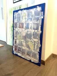Tablou abstract texturat original 60x80 cm