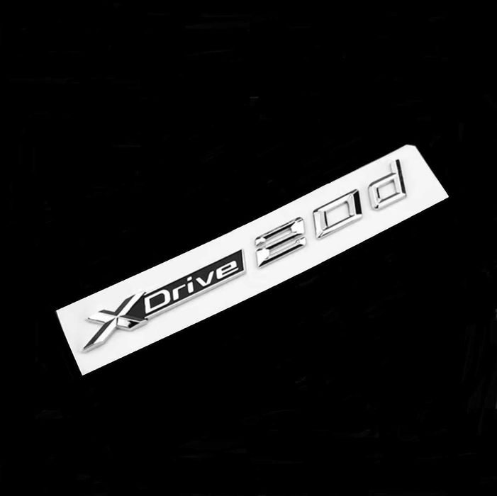 Set embleme BMW X3 xdrive 20d / Stema Sigla Emblema Sticker Scris