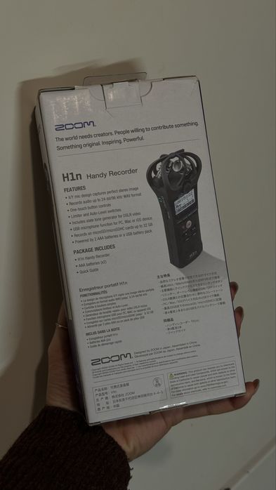 Zoom H1n рекордер