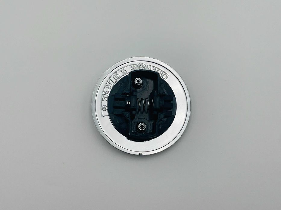 Emblema Compatibila Mercedes capota crom/albastru