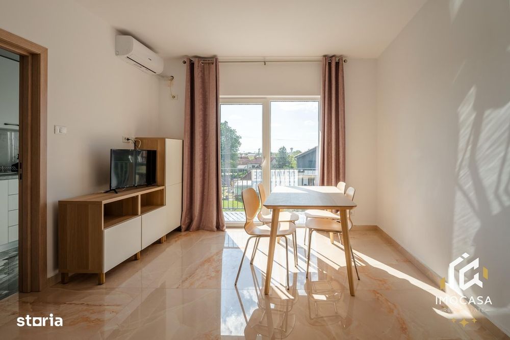 De inchiriat apartament nou, mobilat, 2 camere Gradiste Arad