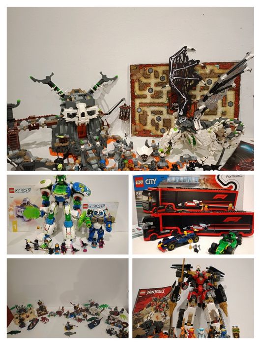 Lego Ninjago dreamzzz pirates F1 harry potter и др