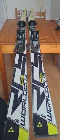 Ski   schiuri  Fischer WC  GS  FIS  190 cm stare foarte buna