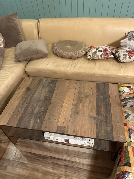 Кожена мека мебел