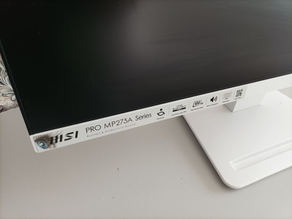 Белый MSI PRO MP273A | Разбит!