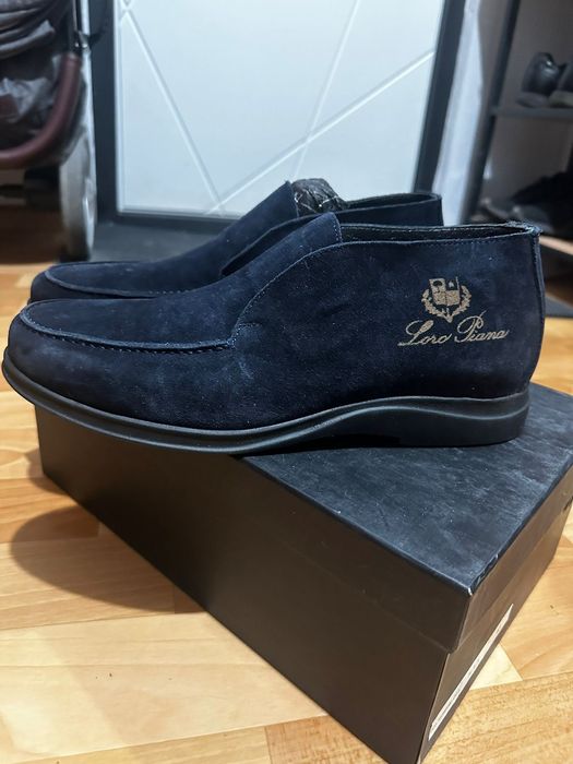 Новые мужские полусапожки замша р41