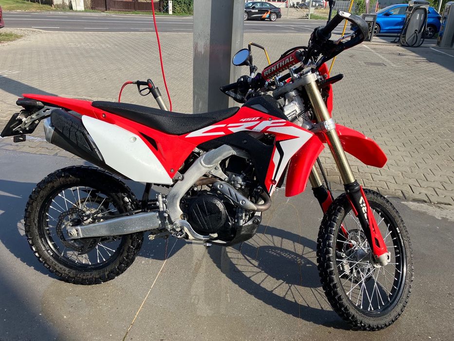 Honda CRF 450L Recent adusa din Germania, inmatriculata în România în 12.06.2025