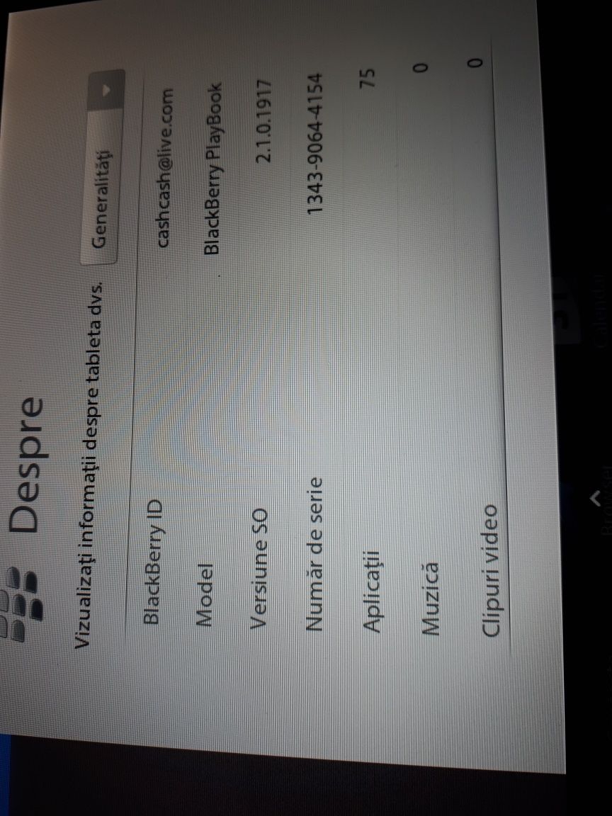Tableta Blackberry PlayBook 64 gb