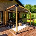 Kit metalic conectori Foisor pergola de gradina lemn