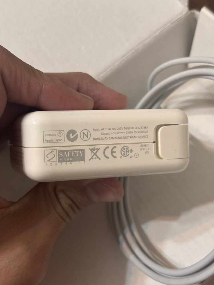 макбук зарядка macbook блок питания 60w шнур magsafe 1 штекер