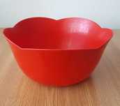 Castron plastic diametru 25 cm şi înălţimea 12 cm