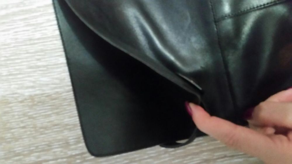 Cizme aldo negre piele naturala peste genunchi 37 impecabile noi