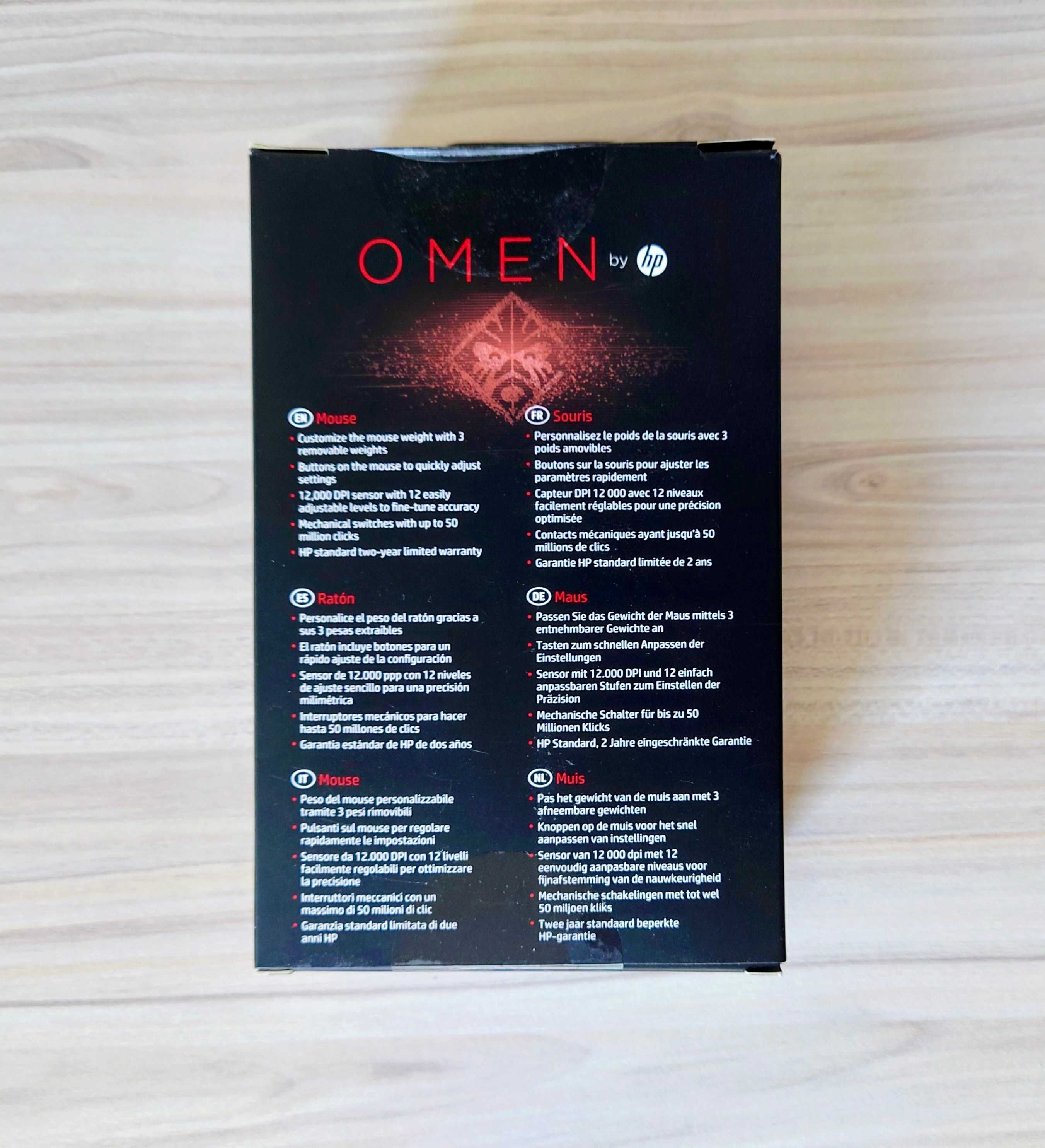 Геймърска мишка HP Omen 600